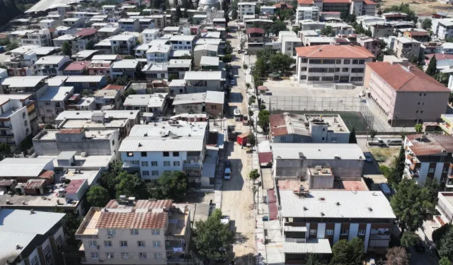 Manisa'da altyapı tamamlandı, üstyapı yenileniyor