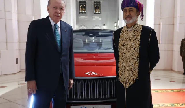 Bir Togg da Umman Sultanı'na