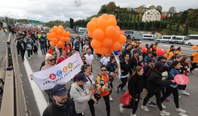 İstanbul'da maratonun hızı kayıtlara yansıdı