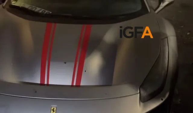 Loto milyoneri Chico'nun Ferrari'sine silahlı saldırı!