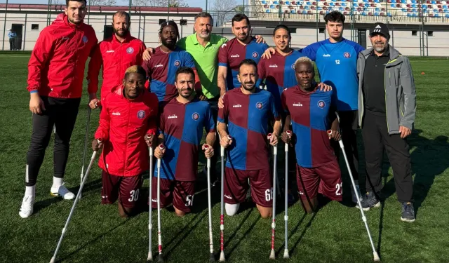 Ampute futbol takımı iddialı başlamak istiyor