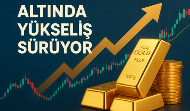 Altın Fiyatlarında Yükseliş Sürüyor: FED İyimserliği ve Jeopolitik Riskler Piyasayı Destekliyor