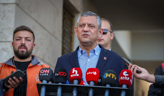 Özgür Özel: Ortada bir tane kanıt yok