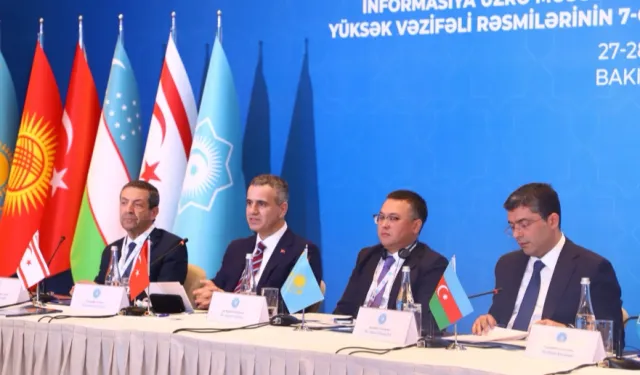 Türk Devletleri Teşkilatı Medya Bakanları Bakü'de buluştu