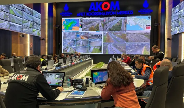 AKOM'da kriz masası kuruldu... İstanbul'da ekipler teyakkuzda!