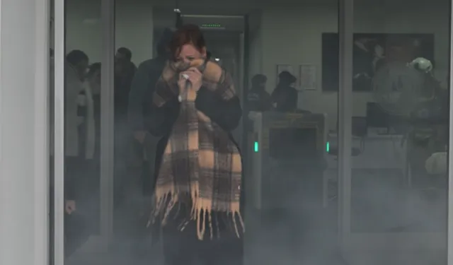 Manisa'da MASKİ personeli acil durum tatbikatında