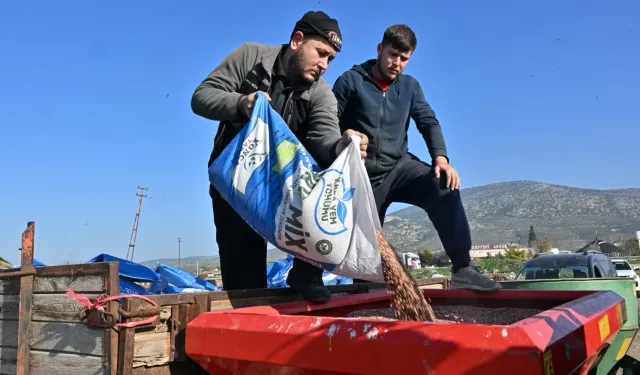 Manisa'nın tohumları Sarıçalı'nın merasını yeşertecek
