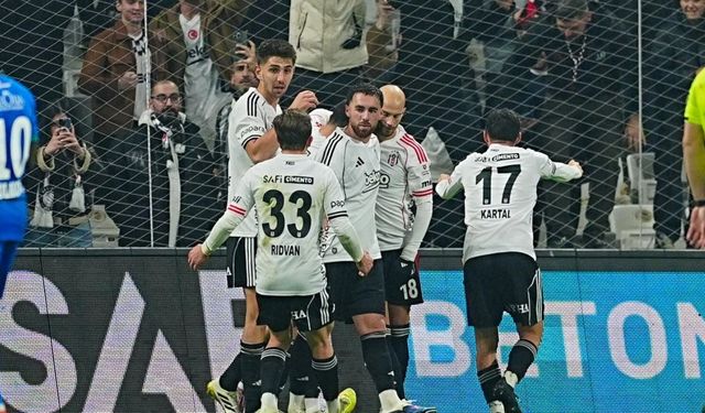 Beşiktaş, Rashica’nın Golüyle Devre Arasına Galibiyetle Girdi