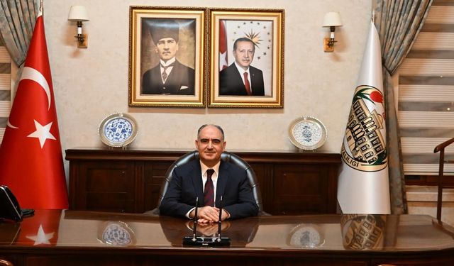 Valimiz Vahdettin Özkan'ın Yeni Yıl Mesajı