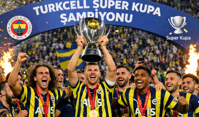 Fenerbahçe Süper Kupa’da Gücünü Gösterdi