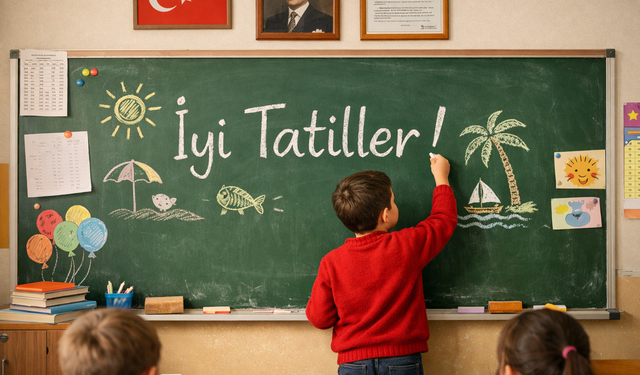 Okullarda Yarıyıl Tatili Heyecanı: Gelişim Raporları ve Renkli Etkinlikler Dikkat Çekti