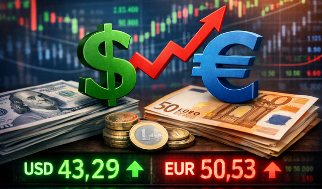 Döviz Kurları Haftaya Yükselişle Başladı: Dolar ve Euro Yukarı Yönlü