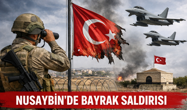 MSB: Nusaybin’de Türk Bayrağına Saldırının Failleri Tespit Edildi