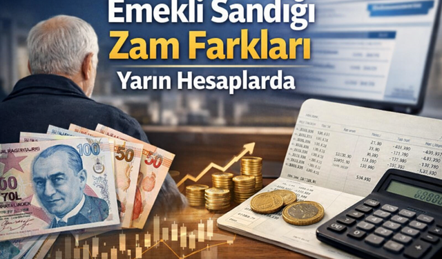 Emekli Sandığı Zam Farkları Yarın Hesaplarda