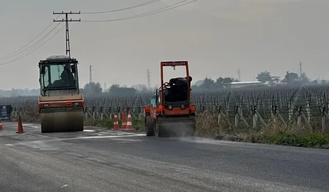 Manisa Büyükşehir Belediyesi, yollarda konforu artırıyor