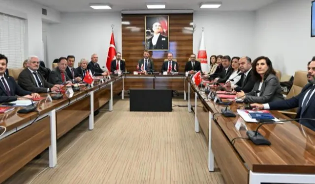 Başkan Seçer Avrupalı Başkanları ağırladı