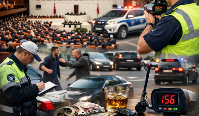 Kırmızı Işık, Makas, Alkollü Sürüş: Hepsine Rekor Ceza