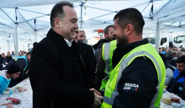 Manisa'da Başkan Dutlulu'dan personele ek ödeme müjdesi