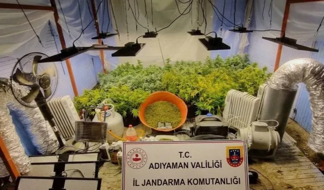 Adıyaman'da uyuşturucu operasyonu