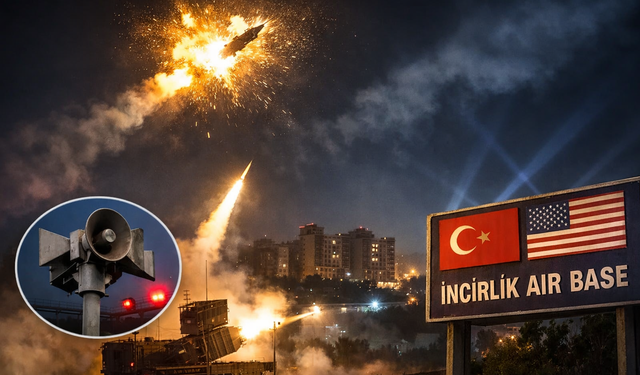 Adana’da Gece Yarısı Füze İddiası: İncirlik Üssü Hedef Alındı, NATO Havada İmha Ettiği Öne Sürüldü