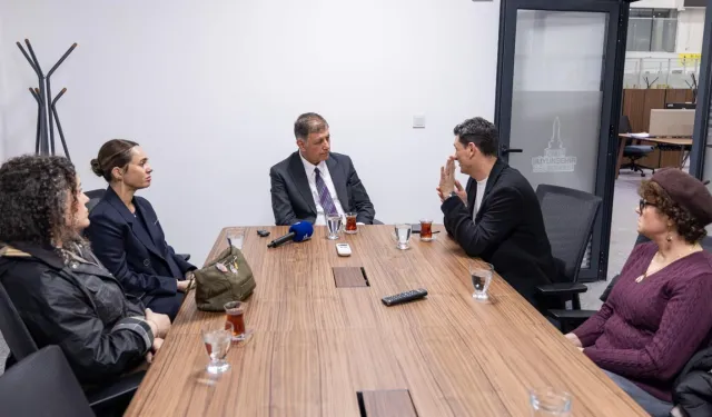 Minguzzi ailesinden Başkan Tugay'a ziyaret