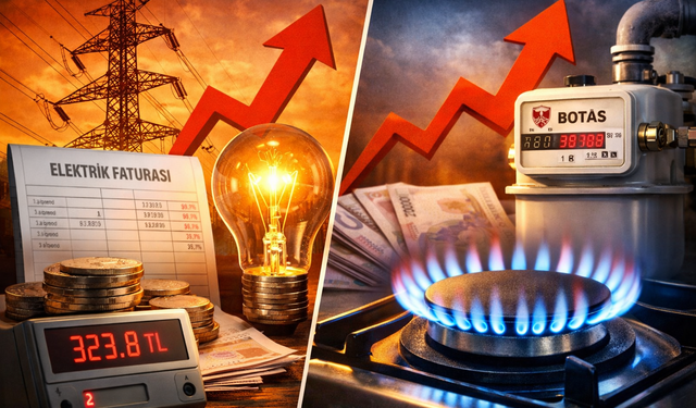Enerji Faturalarına Çifte Zam: Elektrik ve Doğalgaz Tarifeleri Yükseldi