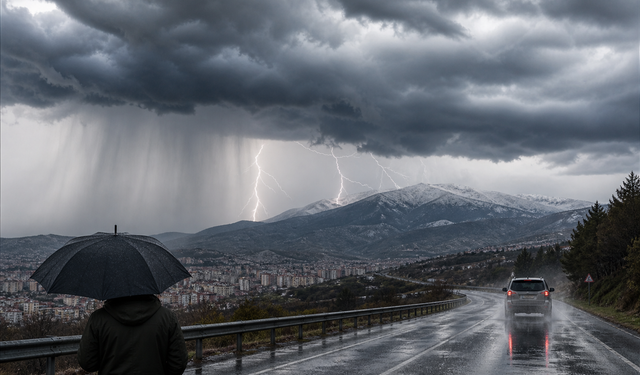 Meteoroloji uyardı: Sıcaklıklar sert düşüyor, kuvvetli sağanak kapıda