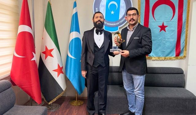 Akif Manaf’a Umut ve Barış Ödülü Verildi