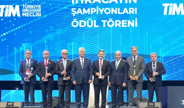 İhracat şampiyonlarının 11'i Egeli
