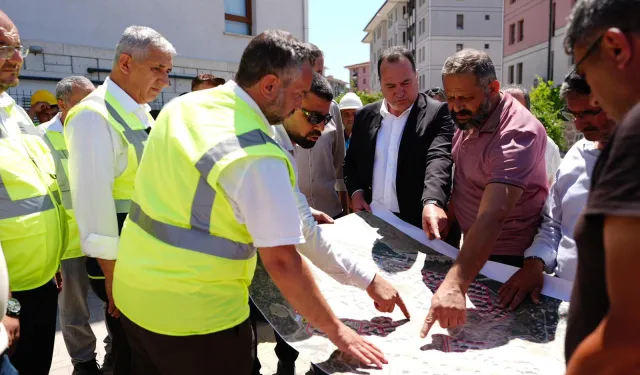 Manisa Akgedik TOKİ 2. Etap'a içme suyu altyapı hamlesi