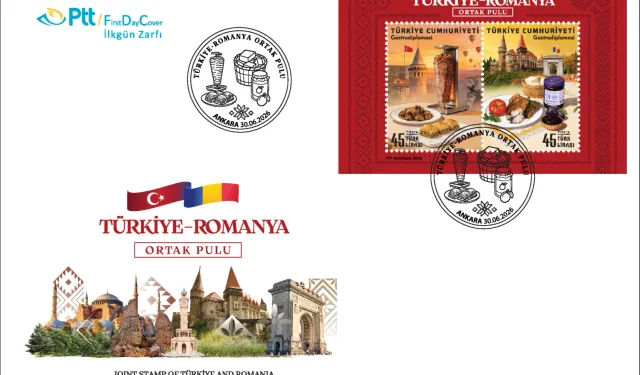 PTT'den Türkiye-Romanya Ortak Pulu