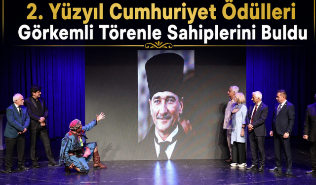 2. Yüzyıl Cumhuriyet Ödülleri Görkemli Törenle Sahiplerini Buldu