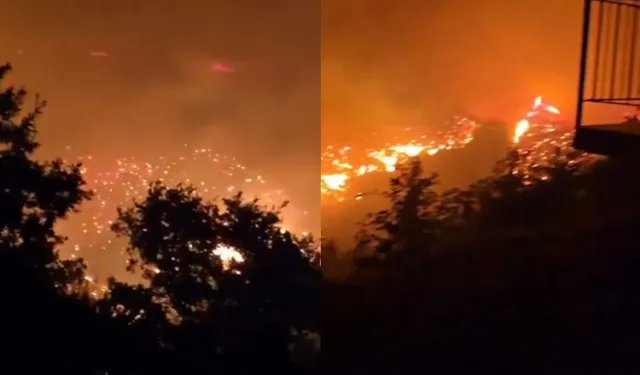 Alanya yangınında durum vahim