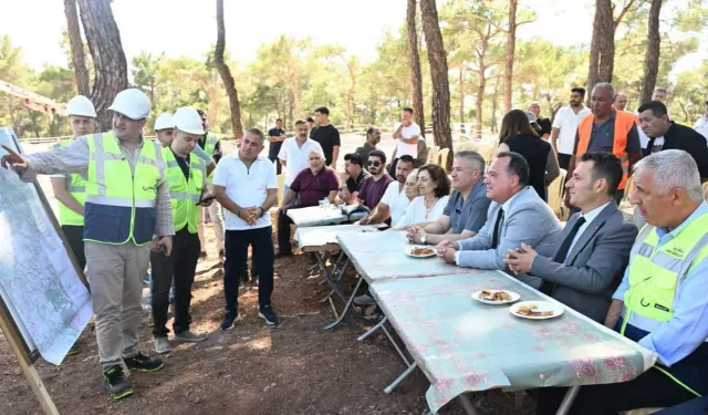 Manisa Gördes'in 22 yıllık içme suyu sorunu çözülüyor