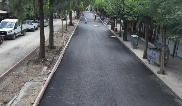 Manisa'da Çarşı Bulvarı yenileniyor