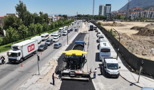 Manisa'da Cider Yolu çalışmaları hızlandı