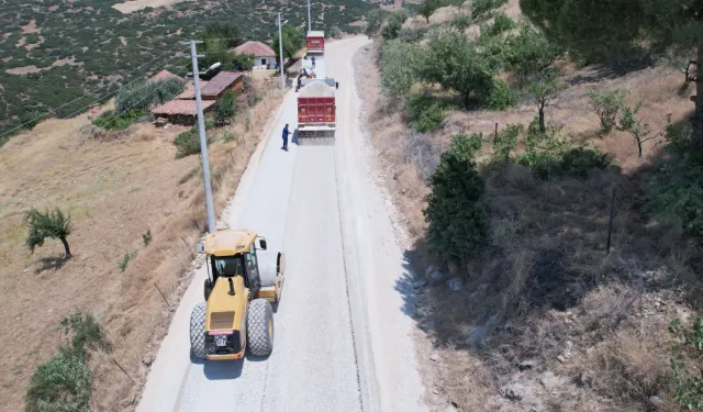 Manisa Büyükşehir'den Kula'da 12,5 kilometrelik yol hamlesi