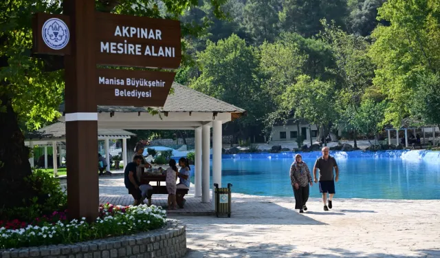 Manisalıların Akpınar Mesire Alanı özlemi sona erdi
