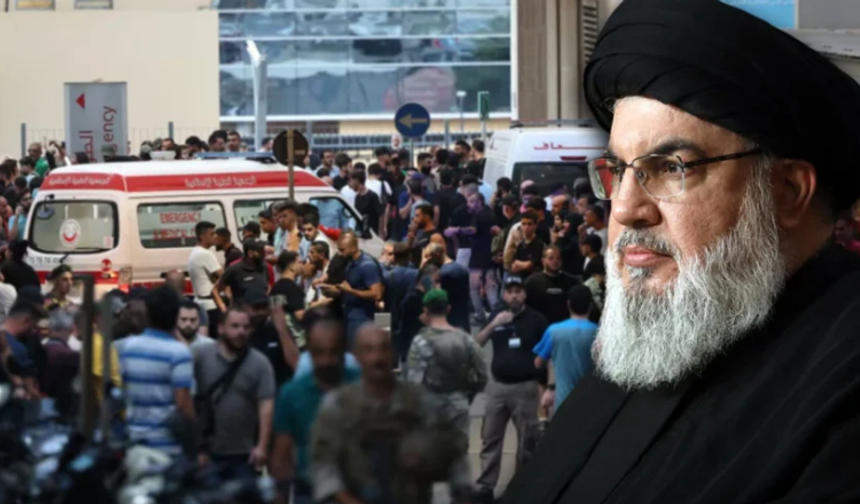 SON DAKİKA! Nasrallah: İsrail tüm kırmızı çizgileri aştı; bu bir savaş ilanıdır!