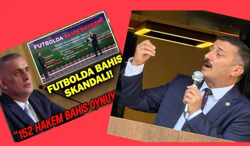 Bahisçi hakem skandalı TBMM gündeminde