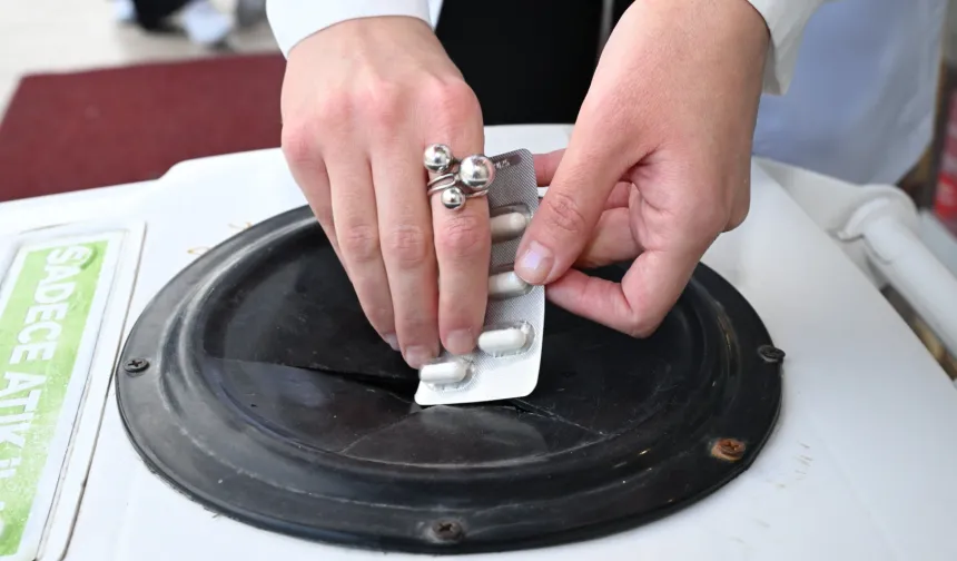 Manisa'da atık ilaçlar için örnek uygulama... Çevreyi kirletmeden toplanacak