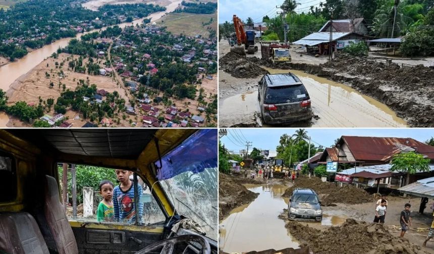 Sumatra’yı Vuran Sel ve Heyelan Felaketi: Ölü Sayısı 248’e Yükseldi
