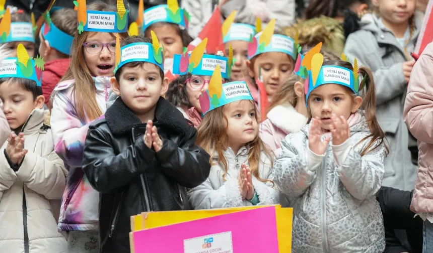 Manisa'da çocuklara yerli malı bilinci aşılandı