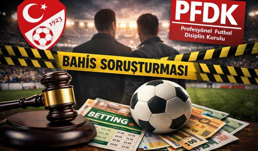 TFF’den Bahis Operasyonu: 43 Antrenör ve 32 Kulüp Temsilcisi PFDK’ye Sevk Edildi