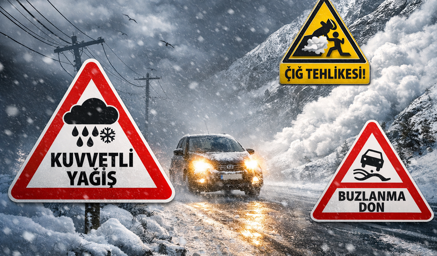 Yurt Genelinde Soğuk ve Yağışlı Hava Etkisini Artırıyor