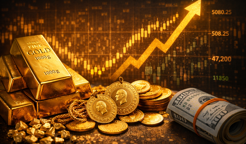 Altın Rekora Koşuyor: Gram 7 Bin Lirayı Aştı