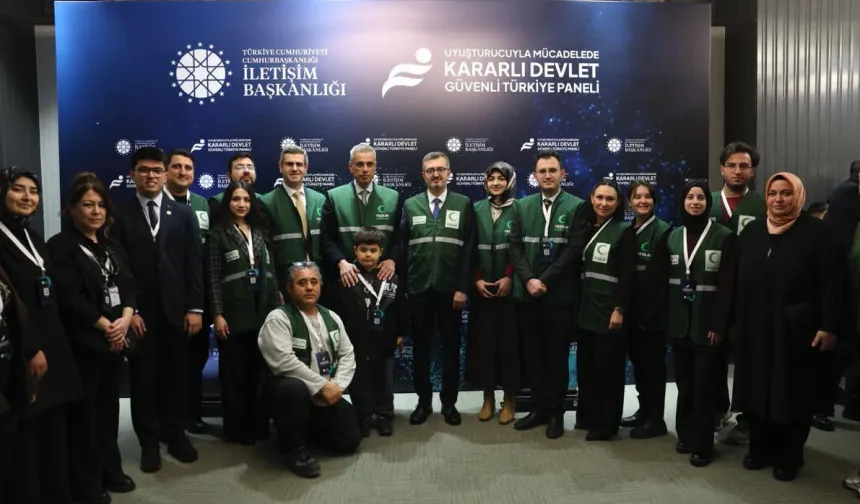 İletişim'den uyuşturucuyla mücadelede 'Kararlı Devlet, Güvenli Türkiye' paneli