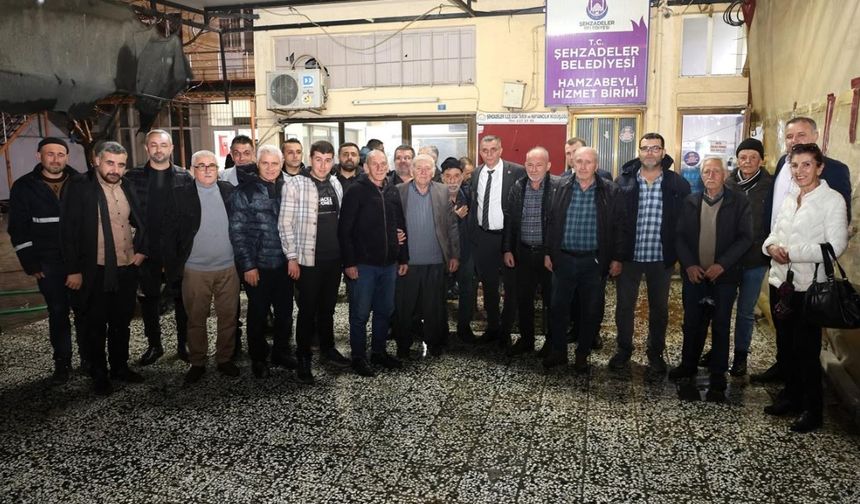 BAŞKAN ŞİMŞEK’TEN MAHALLELERE YAKIN TAKİP