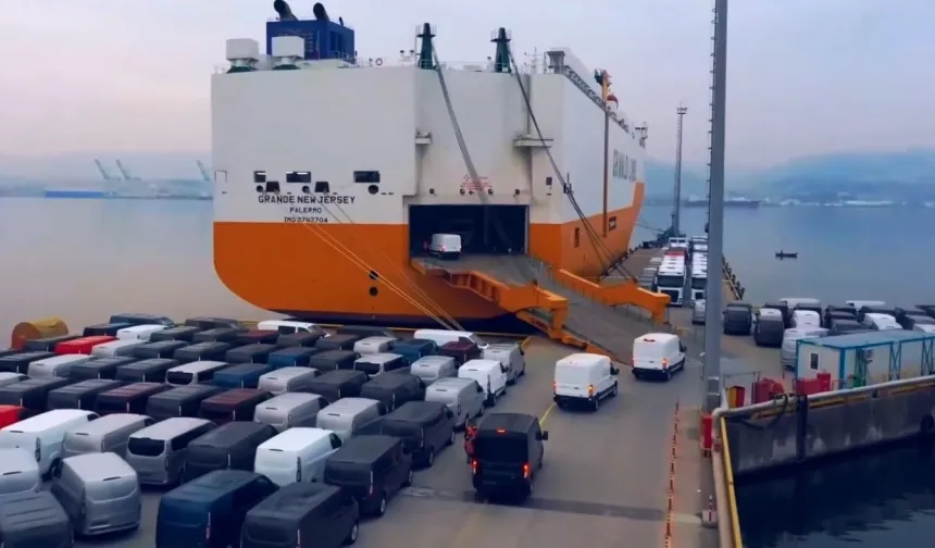 Türkiye'nin otomotiv ihracatına 3,1 milyar dolarla rekor başlangıç