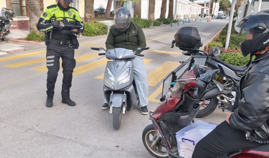 Manisa’da Motosiklet Denetimi: 614 Sürücüye Ceza, 58 Araç Trafikten Men